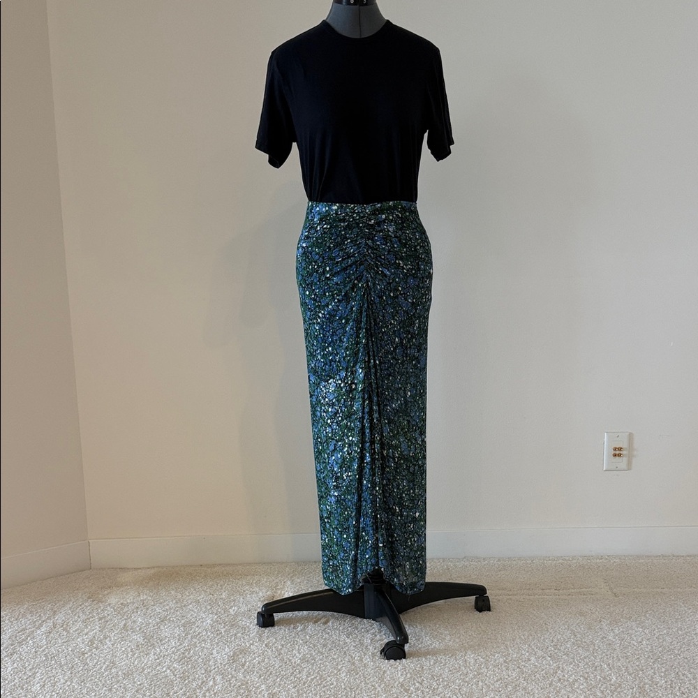 Veronica Beard Limani Printed Midi Skirt